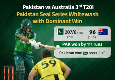 Pakistan vs Australia 3rd T20I: Pakistan Seal Series Whitewash with Dominant Win